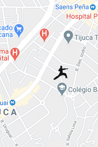 Imagem do mapa da localização da academia Shidokan